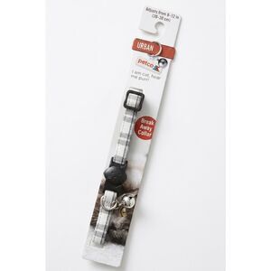 NWT Petco Plaid Pet Cat Collar Breakaway Clasp with Bell